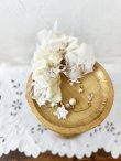 画像4: toromeco／コットンシルクのイヤーフック・ivory (4)