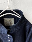 画像8: 08mab/デニムスタンドカラージャケット・インディゴ (8)