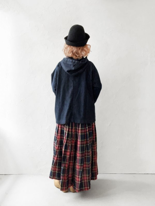 画像12: 08mab/デニムフードジャケット・インディゴ (12)