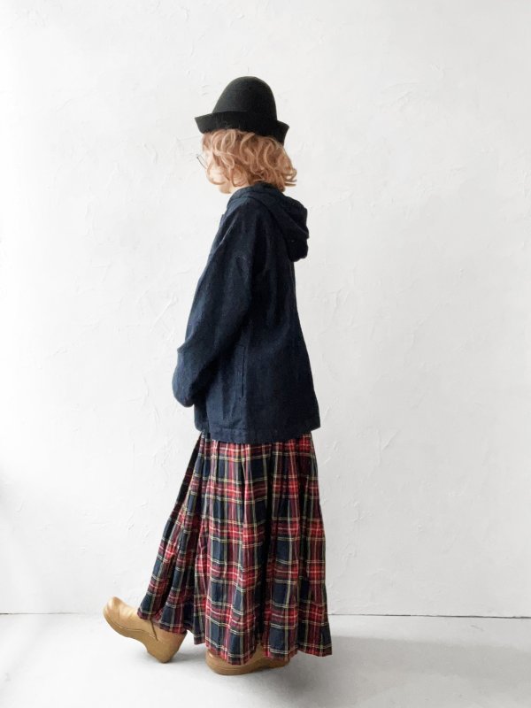 画像11: 08mab/デニムフードジャケット・インディゴ (11)