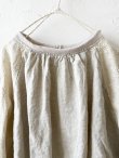 画像3: ubasoku/0200 刺繍の裾りぼんプルオーバー・ナチュラル (3)