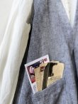 画像5: ubasoku/0118 2way起毛ジャンパースカート・ブラックシャンブレー (5)