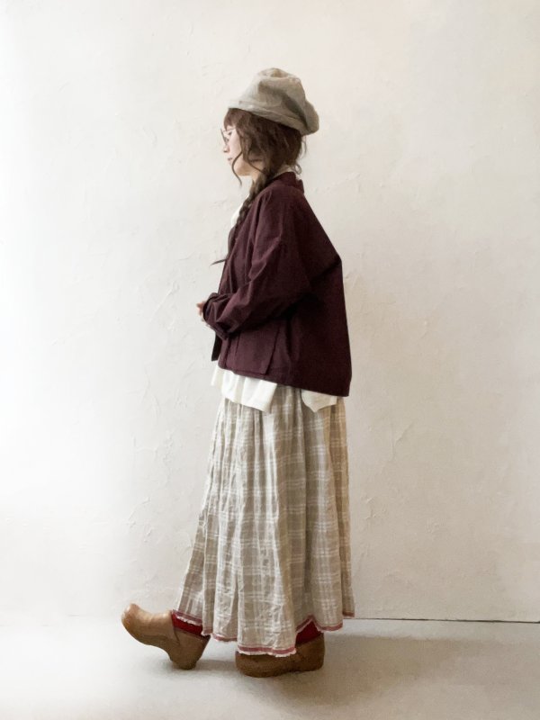 画像10: SO／マチポケットショートジャケット・チョコブラウン (10)