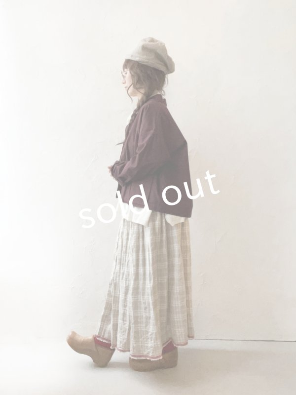 画像10: 【SALE】SO／マチポケットショートジャケット・チョコブラウン (10)