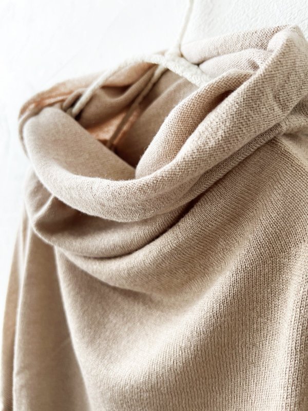 画像2: SO／タートルワイドプルオーバー・ベージュ (2)