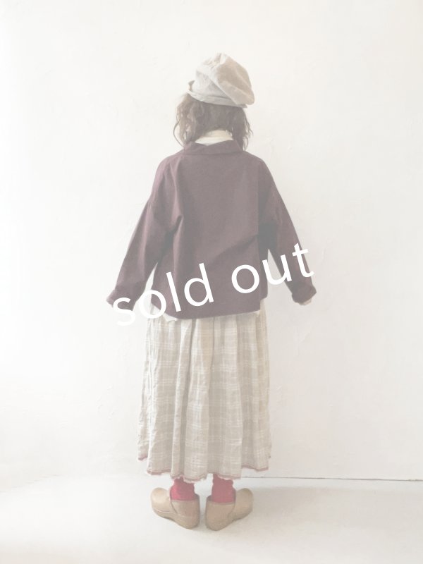 画像9: 【SALE】SO／マチポケットショートジャケット・チョコブラウン (9)