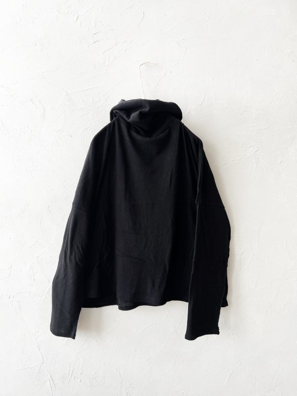 画像5: SO/表出しタートルプルオーバー・ブラック (5)