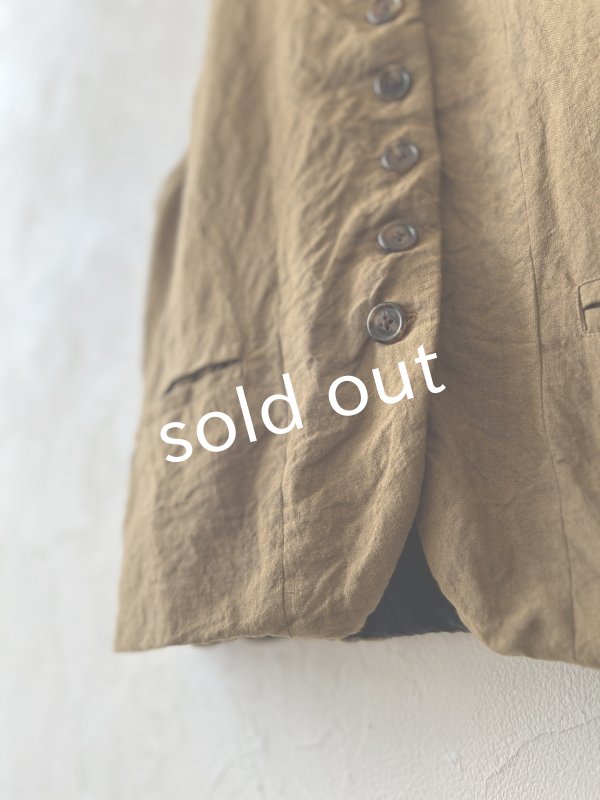 画像10: Reliure/VEST・mustard brown (10)