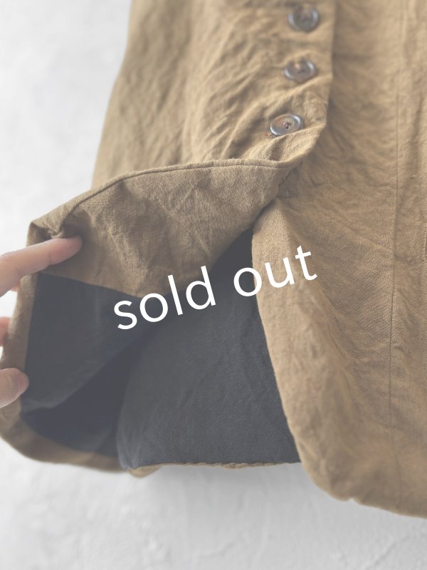 画像11: Reliure/VEST・mustard brown (11)