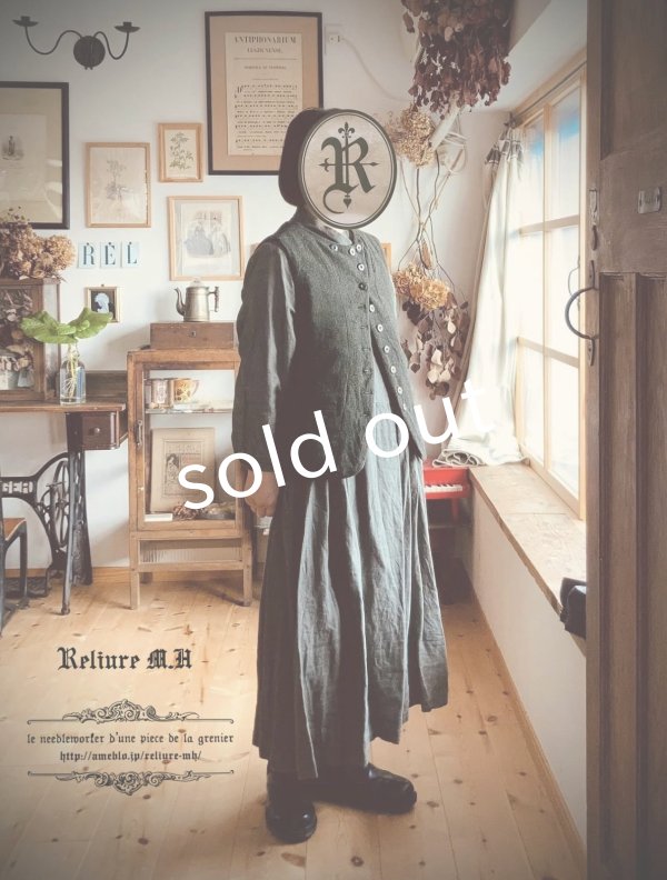 画像11: Reliure／VEST・moss tweed (11)