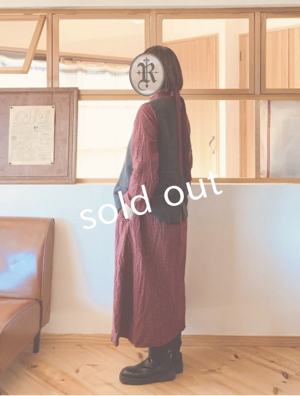 画像18: Reliure／ワンピース・red check (18)