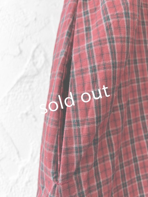 画像5: Reliure／ワンピース・red check (5)
