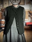 画像2: Reliure/VEST・moss tweed (2)