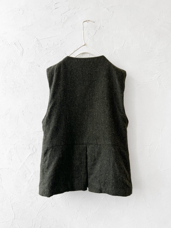 画像13: Reliure/VEST・moss tweed (13)