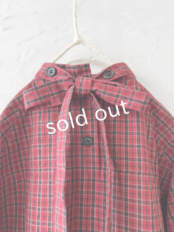 画像9: Reliure／ワンピース・red check (9)