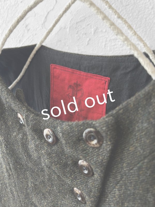 画像3: Reliure／VEST・moss tweed (3)