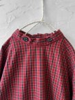 画像2: Reliure／ワンピース・red check (2)