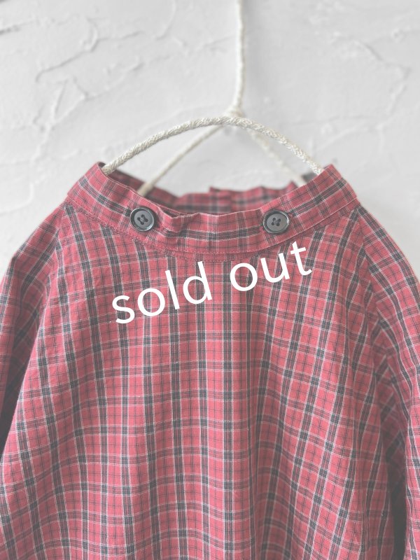 画像2: Reliure／ワンピース・red check (2)