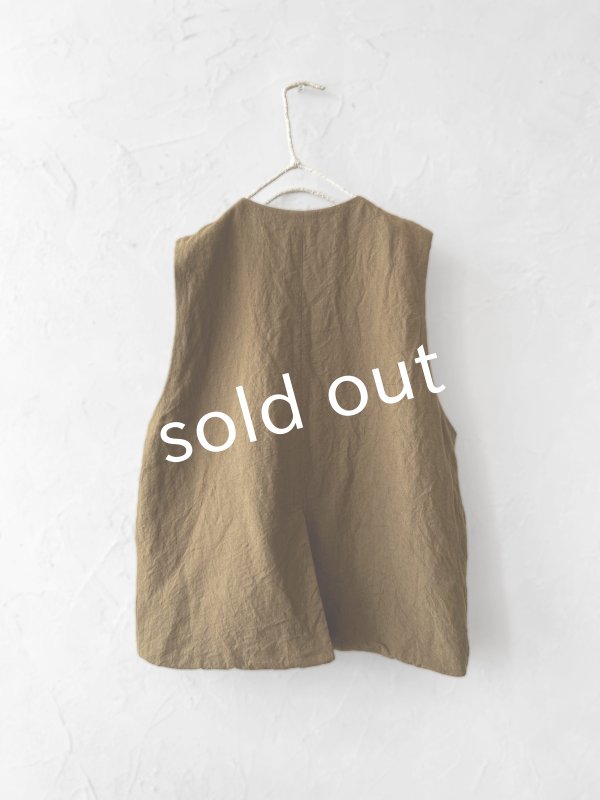 画像13: Reliure/VEST・mustard brown (13)