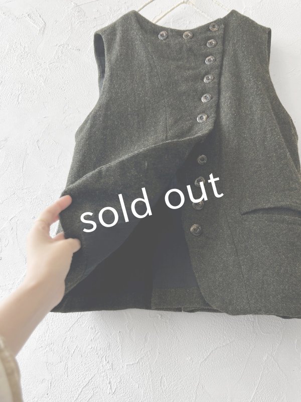 画像6: Reliure／VEST・moss tweed (6)