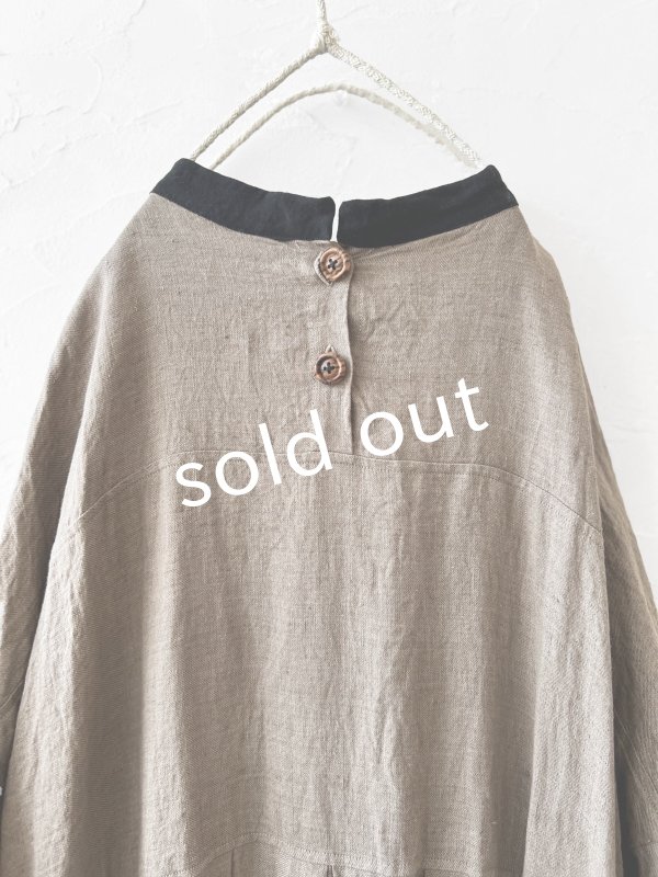 画像11: MARCHE' DE SOEUR/種蒔のワンピース・セピア (11)