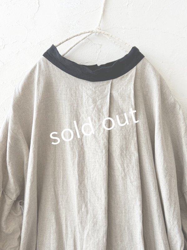 画像2: MARCHE' DE SOEUR/種蒔のワンピース・生成り (2)