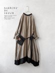 画像1: MARCHE' DE SOEUR/種蒔のワンピース・セピア (1)