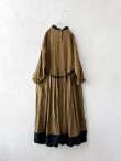 画像9: MARCHE' DE SOEUR/種蒔のワンピース・マスタードブラウン (9)