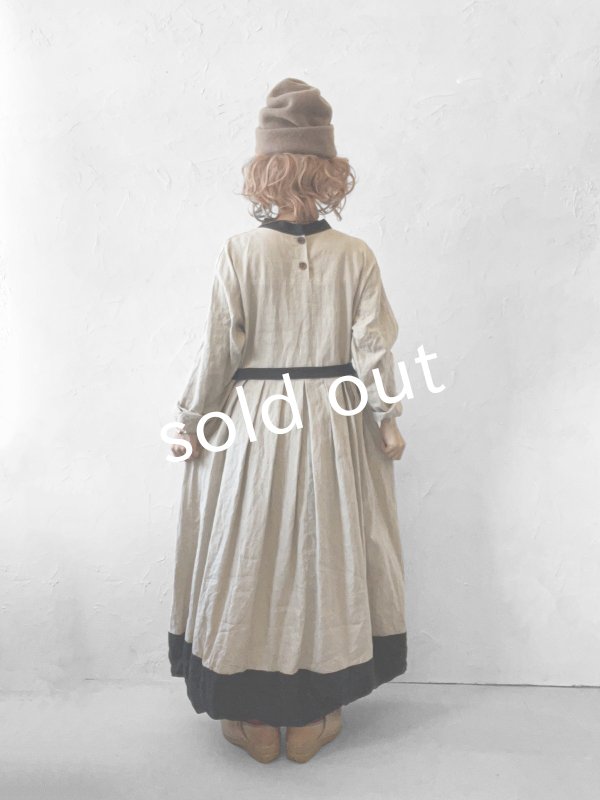 画像14: MARCHE' DE SOEUR/種蒔のワンピース・生成り (14)