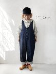 画像1: seasew.／109 デニムオーバーオール・インディゴ (1)