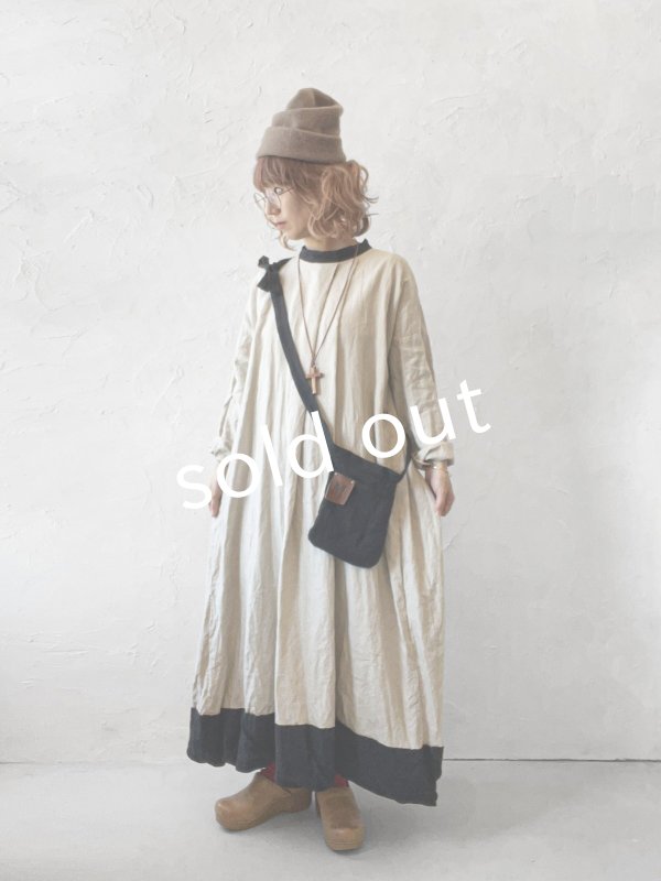 画像16: MARCHE' DE SOEUR/種蒔のワンピース・生成り (16)