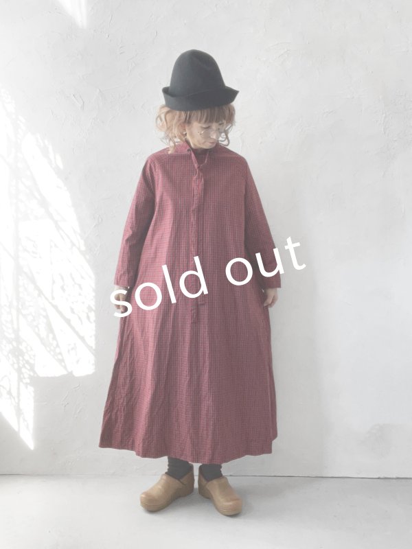 画像21: Reliure／ワンピース・red check (21)