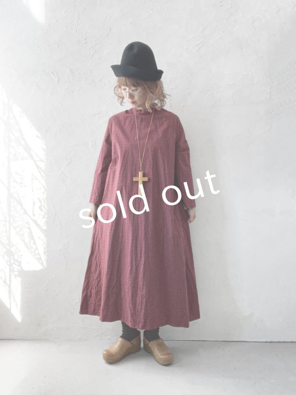 画像19: Reliure／ワンピース・red check (19)
