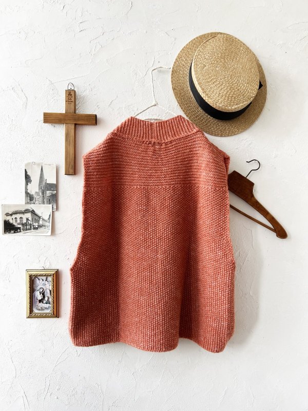 画像3: SO／シェットリノピン付きベスト・オレンジ (3)