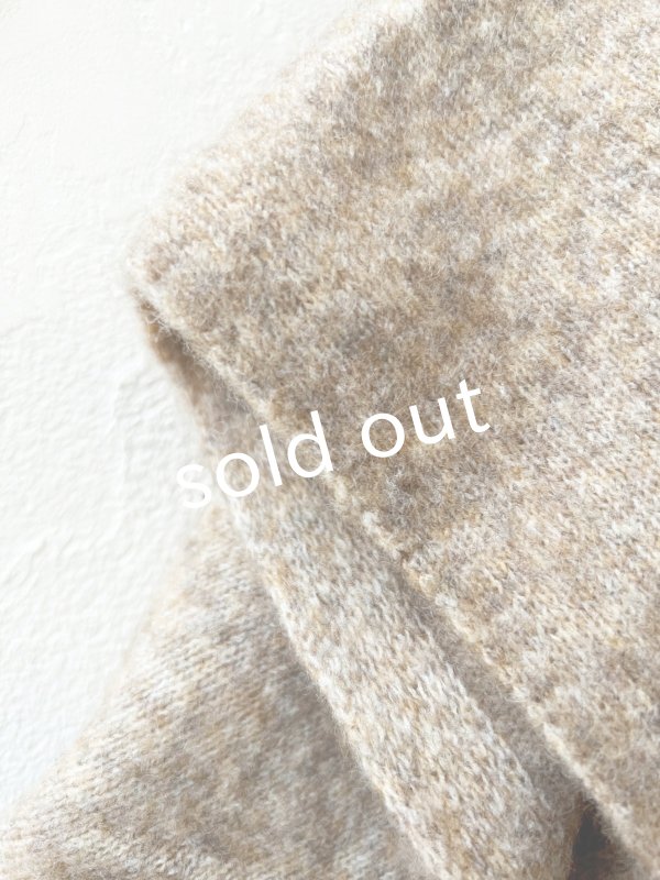 画像5: 08mab/もちもち脇ボタンニットベスト・モカ (5)