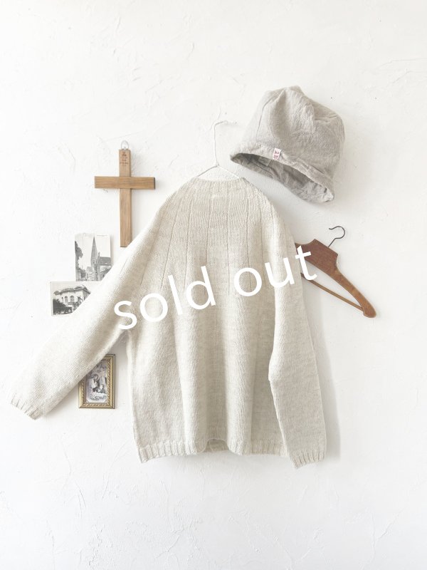 画像8: SO／シェットリノカーディガン・ナチュラル (8)