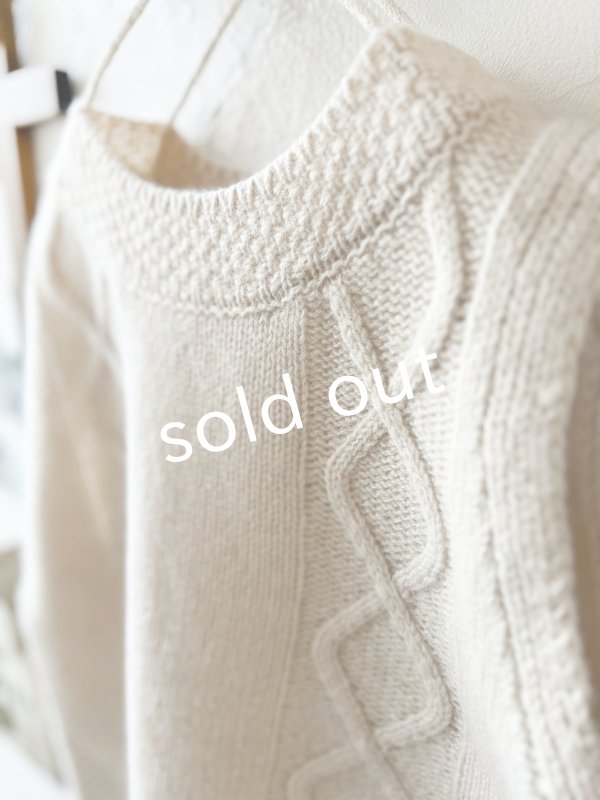 画像6: SO／後ろボタンニットベスト・ブラウン (6)