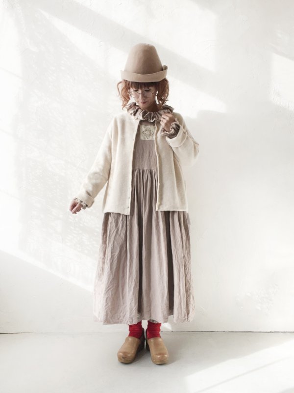 画像11: SO／2wayニットカーディガン・ブラッドレッド (11)