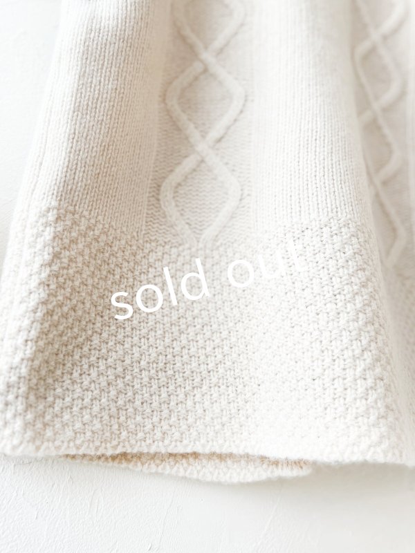 画像6: SO／後ろボタンニットベスト・オートミール (6)