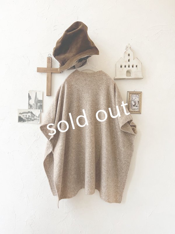 画像8: 08mab/もちもち脇ボタンニットベスト・モカ (8)