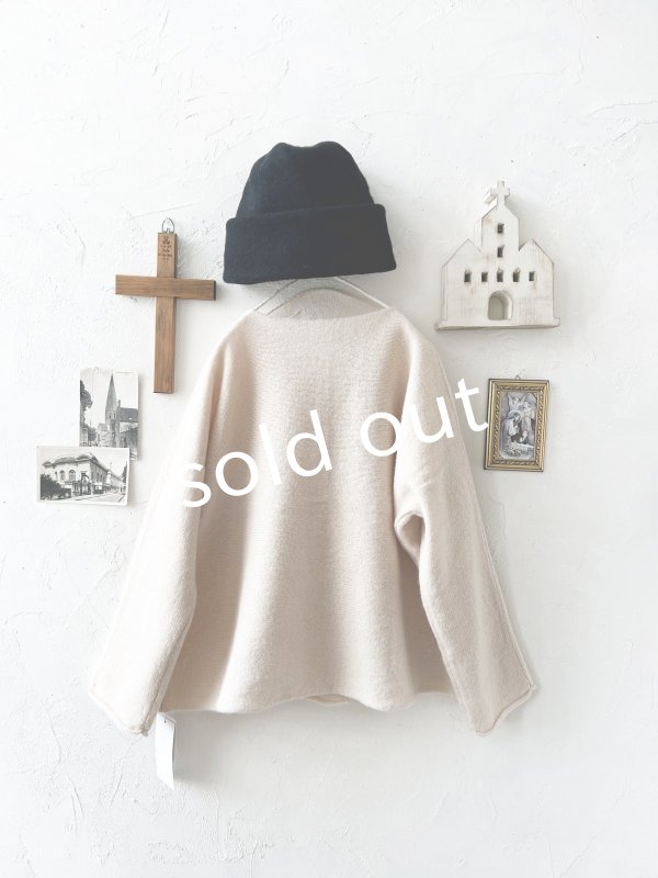 画像9: SO／2wayニットカーディガン・オートミール (9)