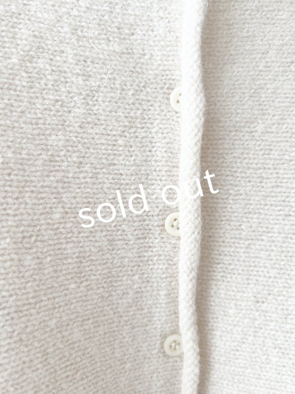 画像8: SO／2wayニットカーディガン・オートミール (8)