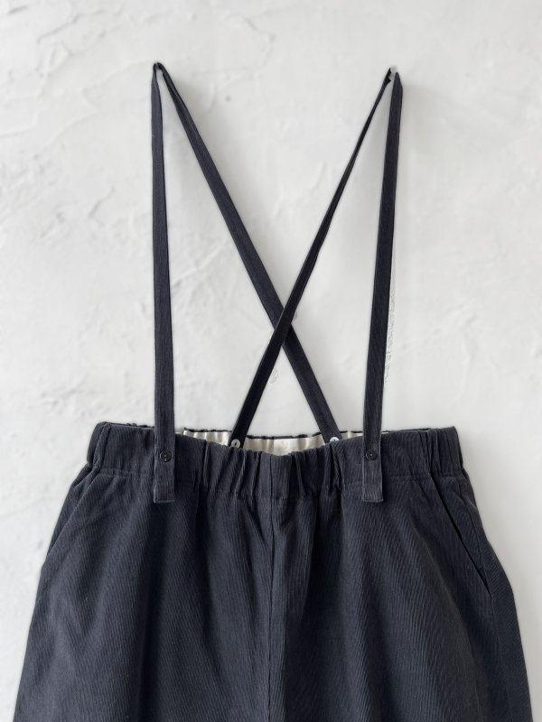 画像3: MAGALI /コーデュロイバルーンパンツ・チャコール (3)