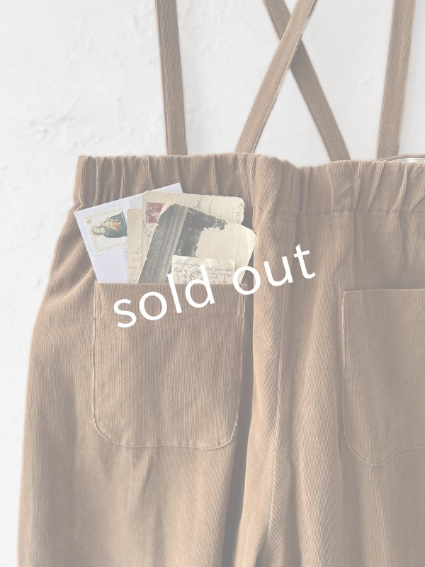 画像12: 【SALE】MAGALI /コーデュロイバルーンパンツ・ブラウン (12)