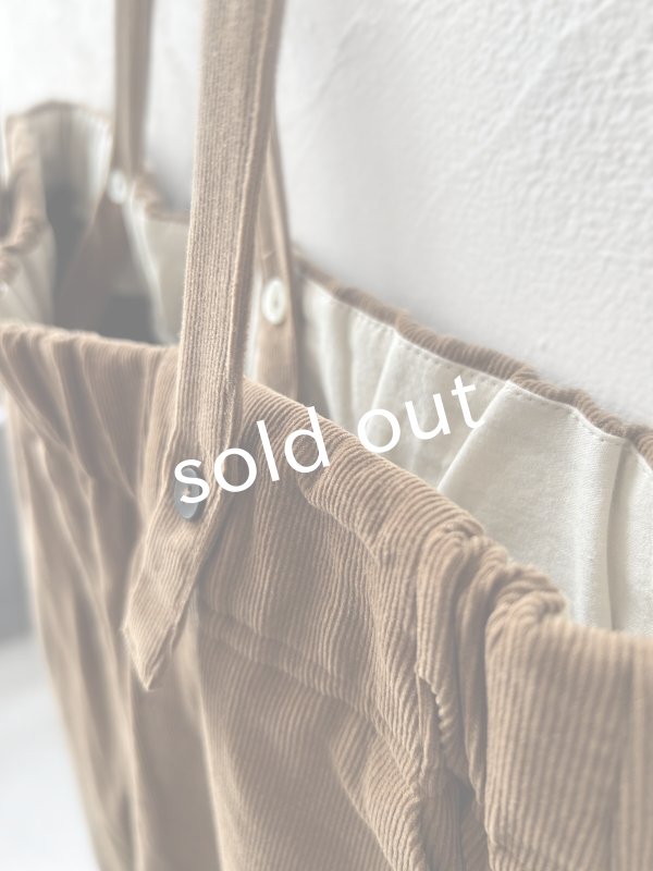 画像10: 【SALE】MAGALI /コーデュロイバルーンパンツ・ブラウン (10)