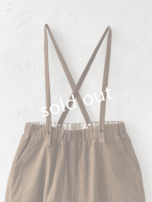 画像3: 【SALE】MAGALI /コーデュロイバルーンパンツ・ブラウン (3)