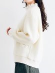 画像16: MAGALI /クォーターニットフリルプルオーバー・アイボリー (16)