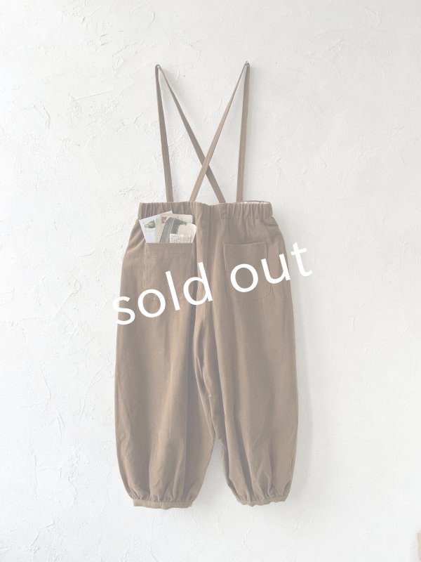 画像11: 【SALE】MAGALI /コーデュロイバルーンパンツ・ブラウン (11)