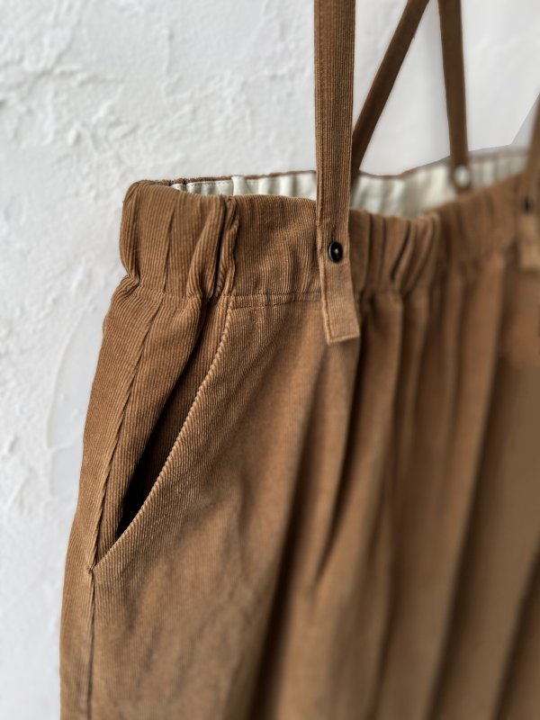 画像7: MAGALI /コーデュロイバルーンパンツ・ブラウン (7)