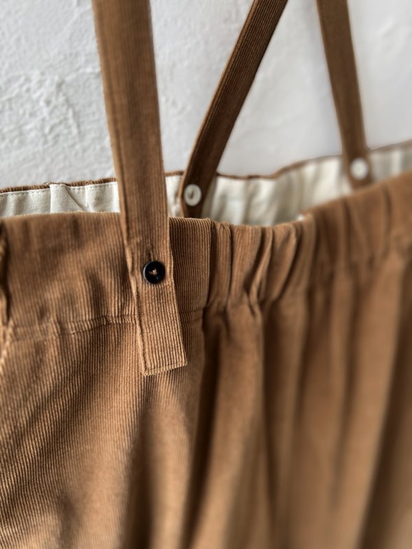 画像8: MAGALI /コーデュロイバルーンパンツ・ブラウン (8)